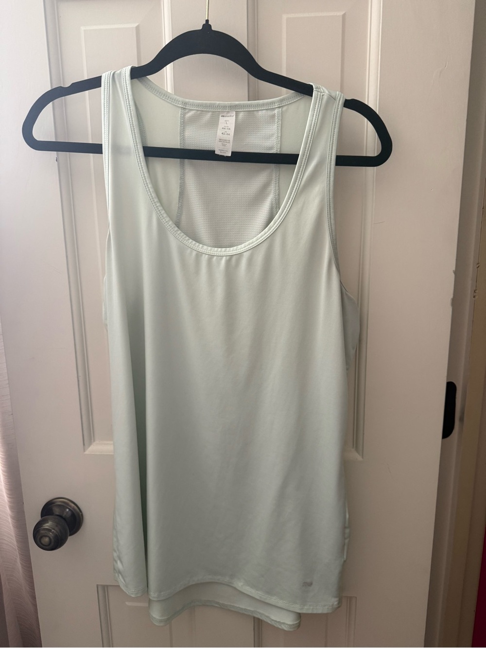 Marika Light Mint Athletic Scoop Neck Tank